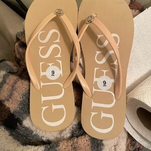 Guess Tan Sandals Chic Style